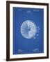 PP42 Blueprint-Borders Cole-Framed Giclee Print