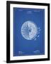 PP42 Blueprint-Borders Cole-Framed Giclee Print
