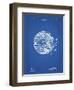 PP42 Blueprint-Borders Cole-Framed Giclee Print