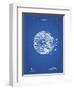 PP42 Blueprint-Borders Cole-Framed Giclee Print