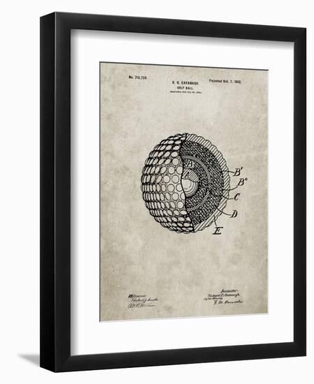 PP42 Sandstone-Borders Cole-Framed Giclee Print