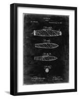 PP43 Black Grunge-Borders Cole-Framed Giclee Print