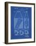 PP436-Blueprint Tennis Hopper Patent Poster-Cole Borders-Framed Giclee Print