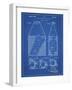 PP436-Blueprint Tennis Hopper Patent Poster-Cole Borders-Framed Giclee Print