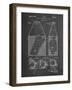 PP436-Chalkboard Tennis Hopper Patent Poster-Cole Borders-Framed Giclee Print