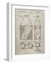 PP436-Sandstone Tennis Hopper Patent Poster-Cole Borders-Framed Giclee Print