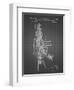 PP44 Black Grid-Borders Cole-Framed Giclee Print