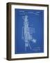 PP44 Blueprint-Borders Cole-Framed Giclee Print