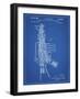 PP44 Blueprint-Borders Cole-Framed Giclee Print