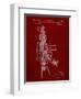 PP44 Burgundy-Borders Cole-Framed Giclee Print