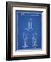 PP441-Blueprint Pez Dispenser Patent Poster-Cole Borders-Framed Giclee Print
