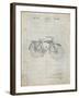 PP446-Antique Grid Parchment Schwinn 1939 BC117 Bicycle Patent Poster-Cole Borders-Framed Giclee Print