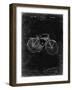 PP446-Black Grunge Schwinn 1939 BC117 Bicycle Patent Poster-Cole Borders-Framed Giclee Print