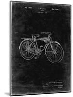 PP446-Black Grunge Schwinn 1939 BC117 Bicycle Patent Poster-Cole Borders-Mounted Giclee Print