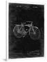 PP446-Black Grunge Schwinn 1939 BC117 Bicycle Patent Poster-Cole Borders-Framed Premium Giclee Print
