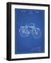 PP446-Blueprint Schwinn 1939 BC117 Bicycle Patent Poster-Cole Borders-Framed Giclee Print