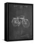 PP446-Chalkboard Schwinn 1939 BC117 Bicycle Patent Poster-Cole Borders-Framed Stretched Canvas