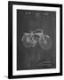 PP446-Chalkboard Schwinn 1939 BC117 Bicycle Patent Poster-Cole Borders-Framed Giclee Print