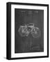 PP446-Chalkboard Schwinn 1939 BC117 Bicycle Patent Poster-Cole Borders-Framed Giclee Print