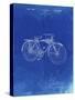 PP446-Faded Blueprint Schwinn 1939 BC117 Bicycle Patent Poster-Cole Borders-Stretched Canvas