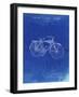 PP446-Faded Blueprint Schwinn 1939 BC117 Bicycle Patent Poster-Cole Borders-Framed Giclee Print