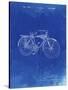 PP446-Faded Blueprint Schwinn 1939 BC117 Bicycle Patent Poster-Cole Borders-Stretched Canvas