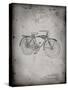 PP446-Faded Grey Schwinn 1939 BC117 Bicycle Patent Poster-Cole Borders-Stretched Canvas