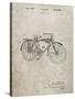 PP446-Sandstone Schwinn 1939 BC117 Bicycle Patent Poster-Cole Borders-Stretched Canvas