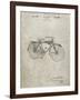 PP446-Sandstone Schwinn 1939 BC117 Bicycle Patent Poster-Cole Borders-Framed Giclee Print