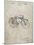 PP446-Sandstone Schwinn 1939 BC117 Bicycle Patent Poster-Cole Borders-Mounted Giclee Print
