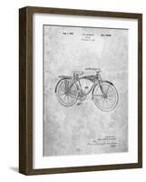 PP446-Slate Schwinn 1939 BC117 Bicycle Patent Poster-Cole Borders-Framed Giclee Print