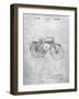 PP446-Slate Schwinn 1939 BC117 Bicycle Patent Poster-Cole Borders-Framed Giclee Print