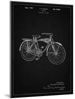 PP446-Vintage Black Schwinn 1939 BC117 Bicycle Patent Poster-Cole Borders-Mounted Giclee Print