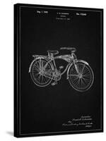 PP446-Vintage Black Schwinn 1939 BC117 Bicycle Patent Poster-Cole Borders-Stretched Canvas