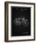 PP446-Vintage Black Schwinn 1939 BC117 Bicycle Patent Poster-Cole Borders-Framed Giclee Print