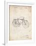 PP446-Vintage Parchment Schwinn 1939 BC117 Bicycle Patent Poster-Cole Borders-Framed Giclee Print