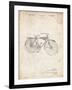 PP446-Vintage Parchment Schwinn 1939 BC117 Bicycle Patent Poster-Cole Borders-Framed Giclee Print