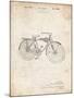 PP446-Vintage Parchment Schwinn 1939 BC117 Bicycle Patent Poster-Cole Borders-Mounted Giclee Print