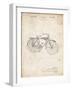 PP446-Vintage Parchment Schwinn 1939 BC117 Bicycle Patent Poster-Cole Borders-Framed Giclee Print