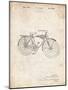 PP446-Vintage Parchment Schwinn 1939 BC117 Bicycle Patent Poster-Cole Borders-Mounted Giclee Print