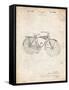 PP446-Vintage Parchment Schwinn 1939 BC117 Bicycle Patent Poster-Cole Borders-Framed Stretched Canvas