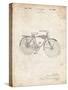 PP446-Vintage Parchment Schwinn 1939 BC117 Bicycle Patent Poster-Cole Borders-Stretched Canvas