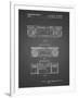 PP448-Black Grid Hitachi Boom Box Patent Poster-Cole Borders-Framed Premium Giclee Print