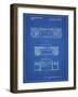 PP448-Blueprint Hitachi Boom Box Patent Poster-Cole Borders-Framed Giclee Print