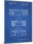 PP448-Blueprint Hitachi Boom Box Patent Poster-Cole Borders-Mounted Premium Giclee Print