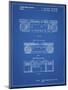 PP448-Blueprint Hitachi Boom Box Patent Poster-Cole Borders-Mounted Premium Giclee Print
