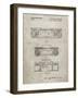 PP448-Sandstone Hitachi Boom Box Patent Poster-Cole Borders-Framed Giclee Print