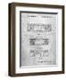 PP448-Slate Hitachi Boom Box Patent Poster-Cole Borders-Framed Premium Giclee Print