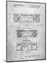 PP448-Slate Hitachi Boom Box Patent Poster-Cole Borders-Mounted Premium Giclee Print