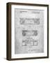 PP448-Slate Hitachi Boom Box Patent Poster-Cole Borders-Framed Giclee Print